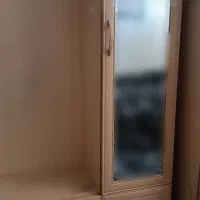 جا کفشی جا لباسی ایستاده آینه دار تخت پالت چوبی