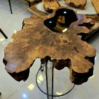 ظروف چوبی، میزهای روستیک