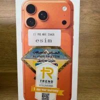 آیفون 17 پرومکس j/a رنگ نارنجی