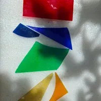 ۵ رنگ شیشه خرد رنگی ترکیه ای مناسب کارهای هنری