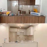 نصب برچسب کابینت