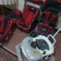 ۵تیکه کالسکه ،کریر،رورعک،صندلی کودک داخل ماشین