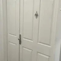 درب دولنگه چوبی