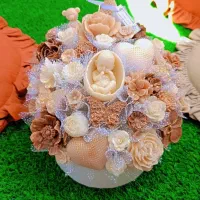 باکس گل شمع  نوزادی