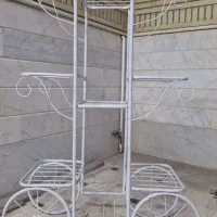استند گلدان فلزی شیک