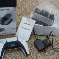 دسته ps5 همراه با پایه شارژ شرکتی اصل