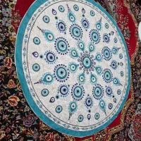 رومیزی گرد نونو جنس عالی