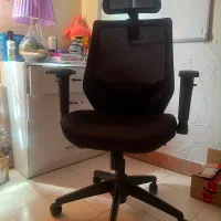 صندلی اداری مدیریتی  دسته و پشت سری قابل تنظیم