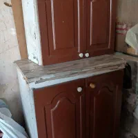 کابینت فلزی و اجاق گاز طرح فر