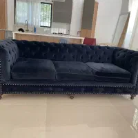 مبل چستر ۳ نفره و ۲ عدد تک نفره