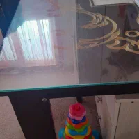 میز و صندلی ۴ نفره چوبی محکم بادوام
