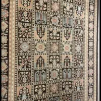 فرش ماشینی ابریشم دیبا ۹ متری