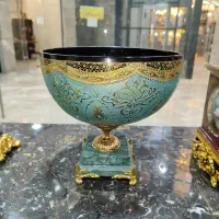 ظرف کریستال برنزی