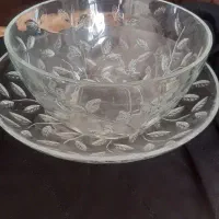 کاسه بشقاب  بزرگ طرح لاروس