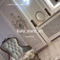 پتینه ورق طلا نقاشی ابزارهای گچبری و پیش ساخته