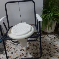توالت فرنگی طبی تاشو در حد نو