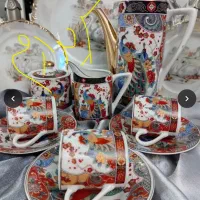 قهوه خوری ژاپنی طرح طاووس
