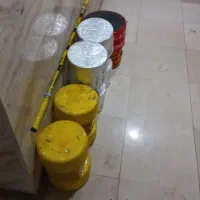 فروش وزنه و دمبل با میله در حد نو