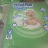 پوشک بچه مولفیکس سایز دو 80عد ی