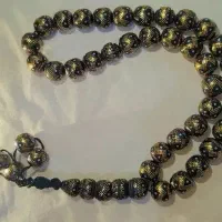 تسبیح مس کاری