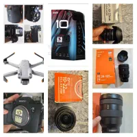 دوربینA7وA7r3و6400ولنزسونی24.105+10-22canonوAir2s