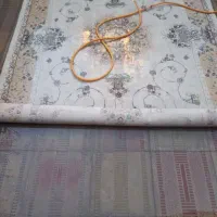 دو تخته فرش ۶ متری کرمی