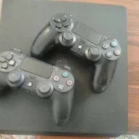 ps4 slim با ۶ دسته و 10 بازی
