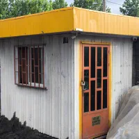 کانکس نگهبانی همراه باپنل خورشیدی