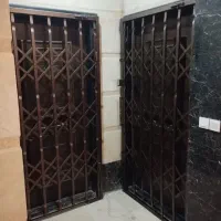 امنیتی حفاظ درب آکاردیونی تمام ضربدری پایین قوطی