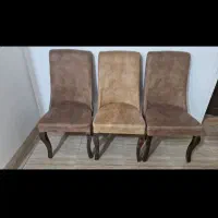 4عدد صندلی غذاخوری تمیز وسالم