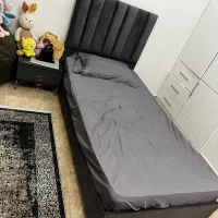 تخت و سرویس خواب تک نفره و تشک