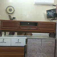 میز  تلویزیون ال سی دی چوب ۱۸۰سانت چوب