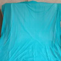 پرده و زیر پرده ای آبی رنگ مناسب اتاق خواب