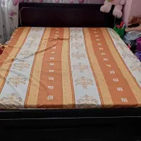 تخت خواب دو نفره mdf به همراه تشک خوش خواب طبی