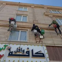 پیچ رولپلاک سنگ نما شویی راپل طناب نانو رنگ ارتفاع