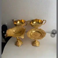 ظروف انتیک طلایی