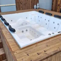 جکوزی ۸ نفره فول‌آپشن آذین‌اسپا ASL 999 باگارانتی