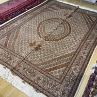فرش جفت ۹ متری ماهی گل ابریشم تبریز|فرش|تهران, سلسبیل|دیوار