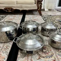 سرویس قابلمه استیل SILA اصل ترکیه