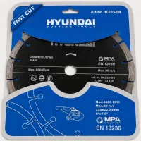 صفحه گرانیت‌بر هیوندای HC233-DB برش گرانیت و سنگ
