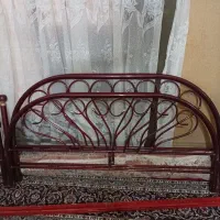 سرویس خواب دو نفره فرفوژه ای زرشکی