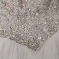 لباس عروس همراه تور
