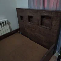 تخت یک و نیم نفره چوبی ام دی اف