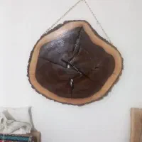 ساعت اسلب چوبی