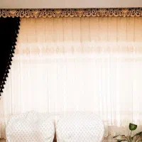 ۴ عدد پرده + کتیبه در حد نونو