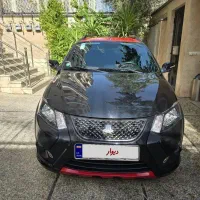 کوییک GXR مشکی بدون رنگ با مانیتور و دوربین عقب