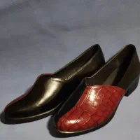 کفش طبی دو رنگ