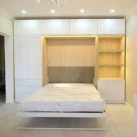 تخت تاشو/ تخت/ کمجا/ کمد دیوای/ طراحی