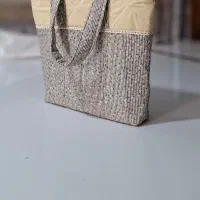 کیف نان پارچه‌ای مطلسه  طرح و رنگ دلخواه