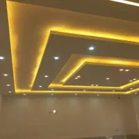 گچکاری ساده و نور مخفی و لکه گیری و بازسازی